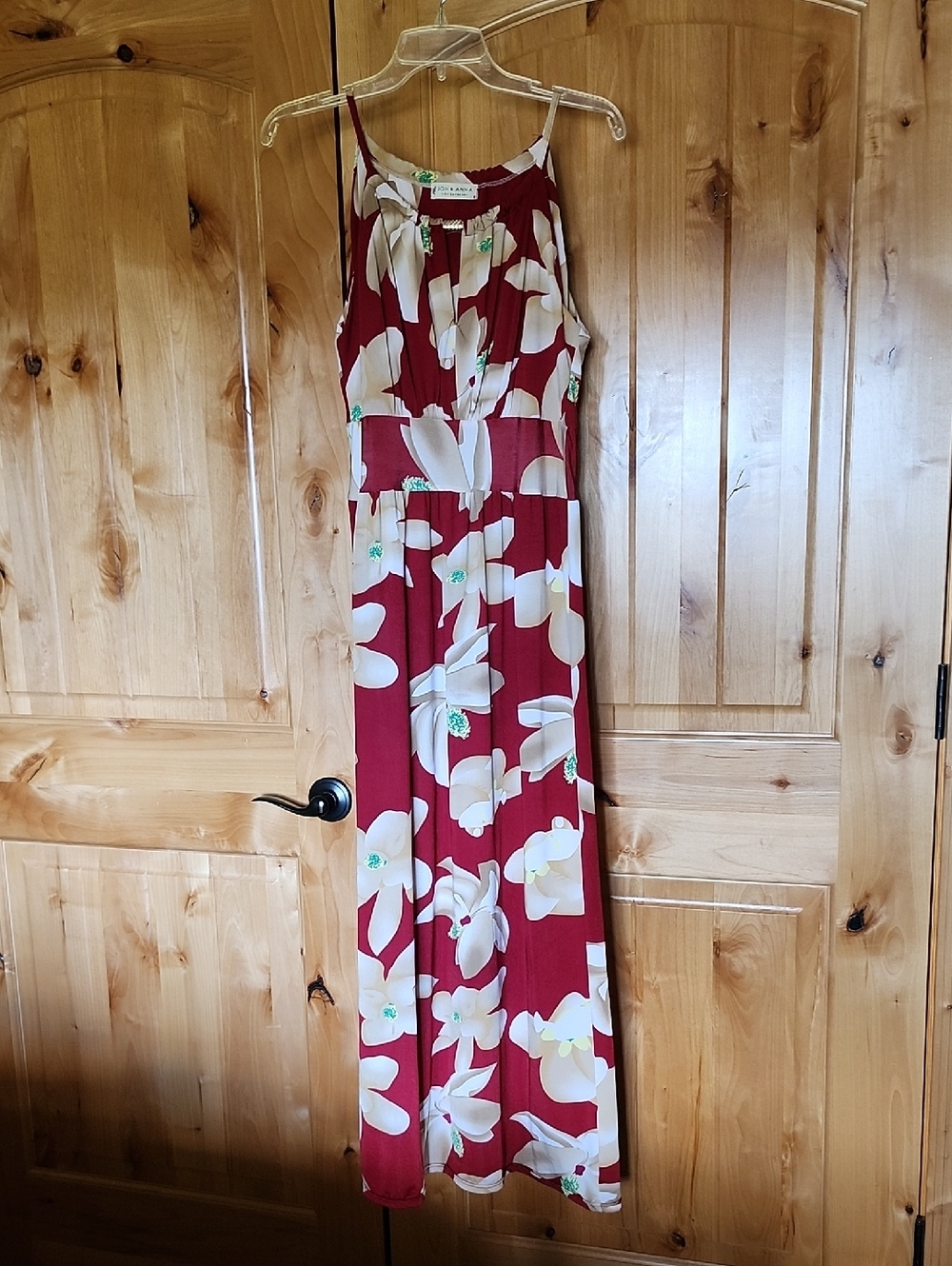Hawaiian Floral Maxi Dress